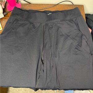 Woman’s Black Under Armor Sweatpants